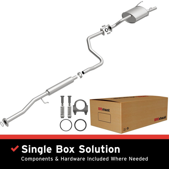 BRExhaust 96-98 EL Civic Exhaust Kit - 106-0139