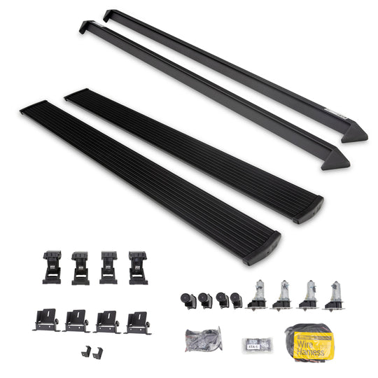 AMP Research 20-24 Jeep JT Gladiator (Launch/Overlnd/Rubicon/Sport/Sport S) PowerStep XL - Black - 77135-01A