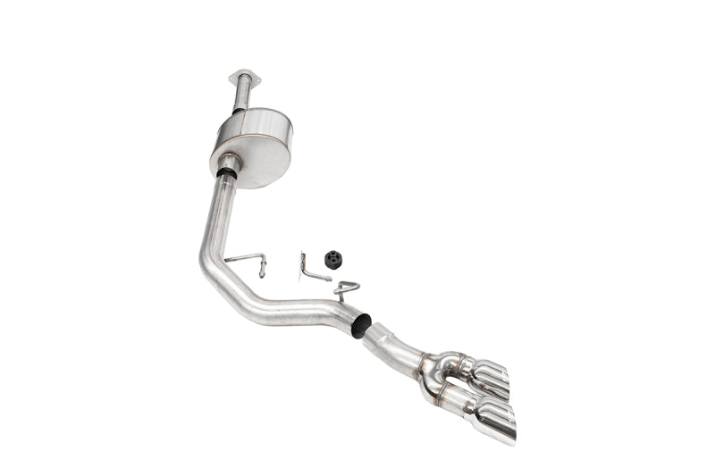 Corsa 15-20 Ford F-150 5.0L (145in WB) 3.0in Lightning Exit Catback w/ 3.5in Twin Polished Pro Tips - 21331