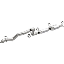 Load image into Gallery viewer, MagnaFlow 12-18 Jeep Wrangler 2.5in Overland Series Cat-Back Exhaust - 19539