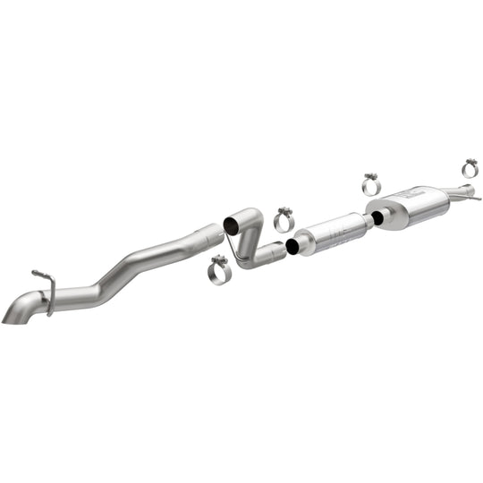 MagnaFlow 12-18 Jeep Wrangler 2.5in Overland Series Cat-Back Exhaust - 19539