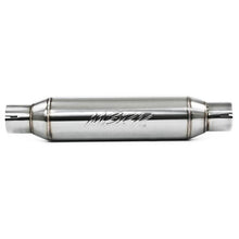 Load image into Gallery viewer, MBRP Universal Resonator 2.5in inlet/outlet 16in body 20in overall T304 - R1012