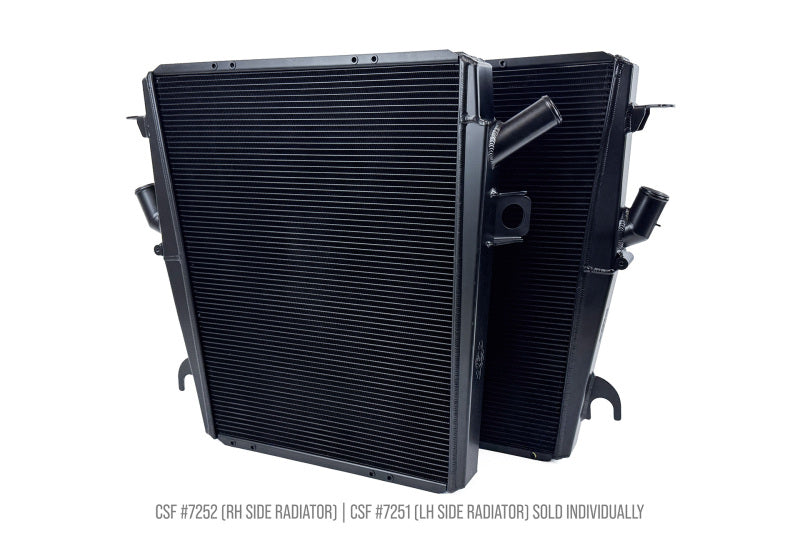 CSF 09-15 Ferrari 458 High Performance All Aluminum Radiator - Left - 7251