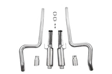 Load image into Gallery viewer, MBRP 11-14 Ford Mustang GT 5.0L Dual Split Rear Race Version AL 3in Cat Back Exhaust System - S7264AL