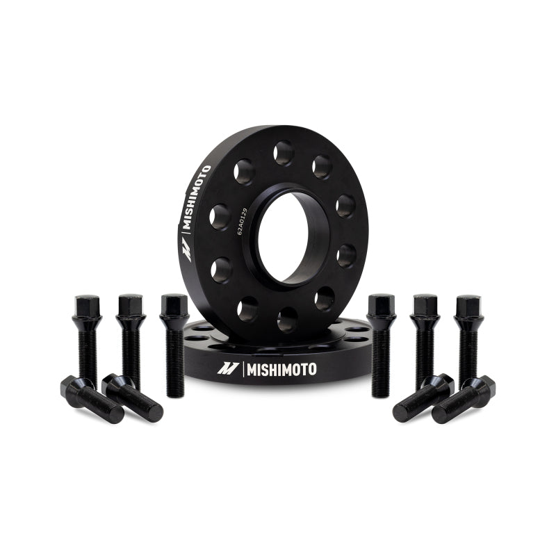 Mishimoto Wheel Spacers - 5x120 - 72.6 - 20 - M14 - Black - MMWS-014-200BK