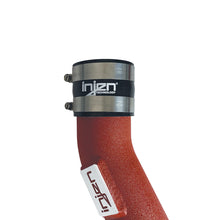 Load image into Gallery viewer, Injen 15-16 BMW M3(F80)/M4 (F82/83) 3.0L L6 Twin Turbo 2PC Aluminum Int. Charge Pipe - Wrinkle Red - SES1116ICPWR