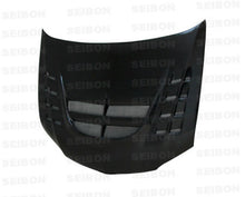 Load image into Gallery viewer, Seibon 03-07 Mitsubishi Evo 8 &amp; 9 CW II Carbon Fiber Hood - HD0305MITEVO8-CWII