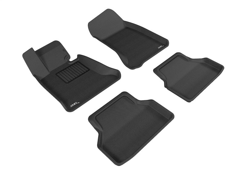 3D MAXpider 04-10 BMW 5 Series Sedan (E60) RWD Kagu Black Full Set - L1BM05001509