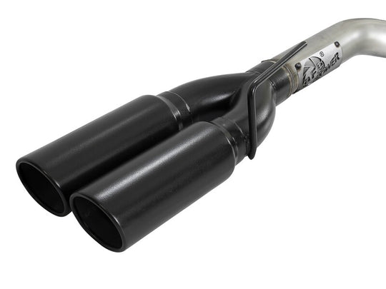 aFe 23-24 GM Trucks L6-3.0L (td) LZ0 Vulcan Series 3in 304 SS DPF-Back Exhaust System w/ Black Tip - 49-34146-B