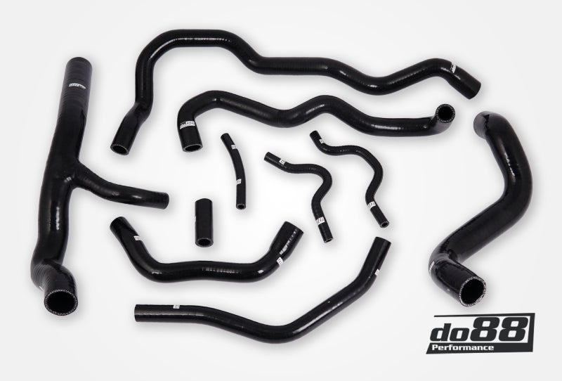 do88 SAAB 9-5 2.8T Turbo6 10-11 Coolant Hoses Black - DO88-KIT216S