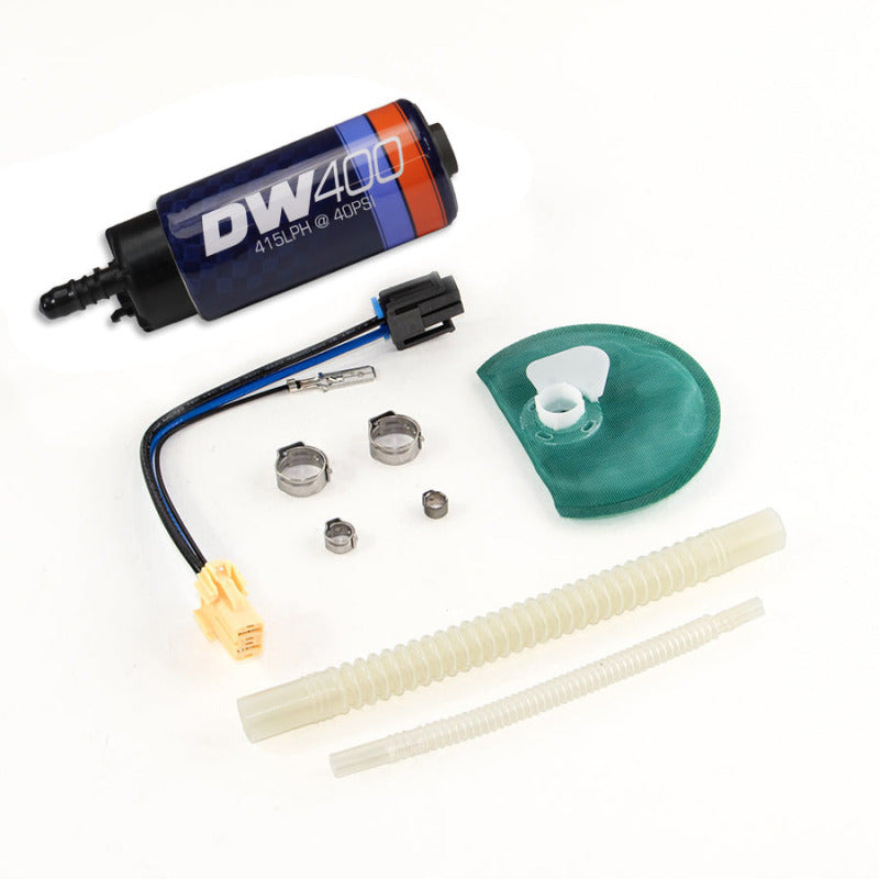 DeatschWerks 415LPH DW400 In-Tank Fuel Pump w/ 9-1046 Install Kit 11-14 Ford Mustang V6/GT - 9-401-1046
