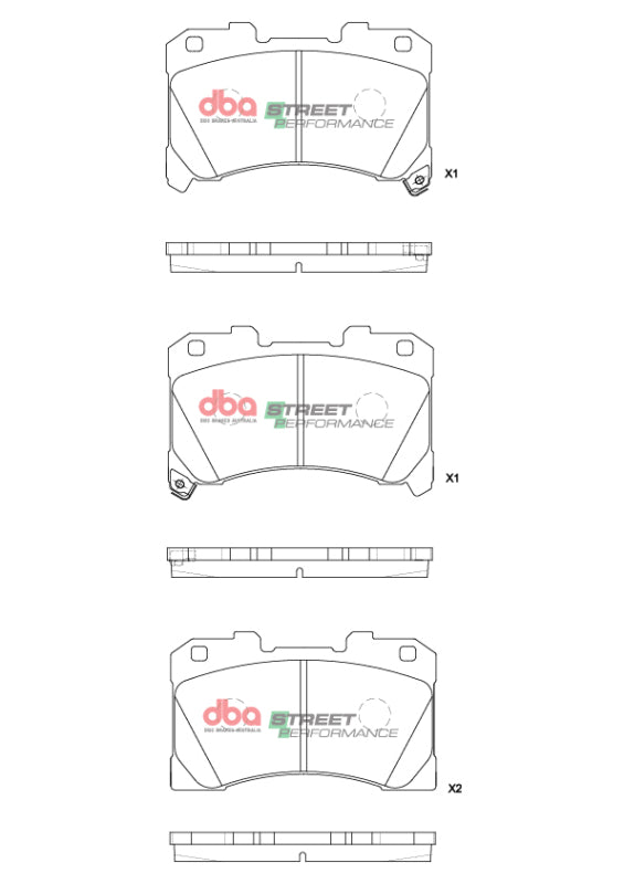 DBA 2023 Toyota Corolla GR SP Performance Front Brake Pads - DB15147SP