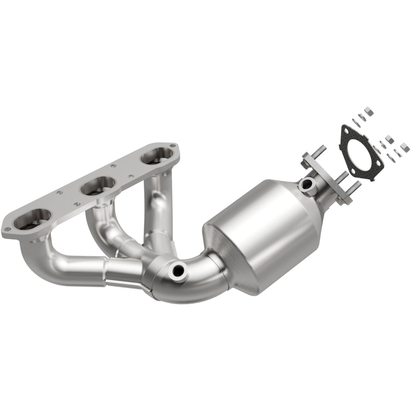MagnaFlow Direct Fit Catalytic Converter 2006 Porsche Cayman 3.4L Underbody - 5411930