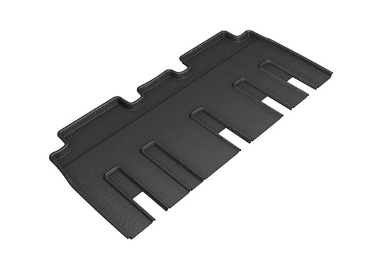 3D MAXpider 2017-2020 Tesla Model X Folding 7-Seats Kagu 2nd Row Floormats - Black - L1TL00521509