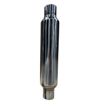 Load image into Gallery viewer, Kooks 2.5in Round Clamp In Muffler 14in Long Polished Stainless Steel - R250-14-CI