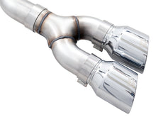 Load image into Gallery viewer, AWE Tuning 0FG 21+ Ford F150 Dual Side Exit Cat-Back Exhaust- 4.5in Chrome Silver Tips - 3015-22067
