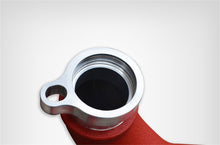 Load image into Gallery viewer, Injen 15-16 BMW M3(F80)/M4 (F82/83) 3.0L L6 Twin Turbo 2PC Aluminum Int. Charge Pipe - Wrinkle Red - SES1116ICPWR