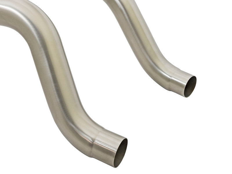 aFe MACHForce XP 3in-2 1/2in Axle Back 304SS Exhaust w/ Polished Tips 15-17 Chevy Corvette Z06 - 49-34082-P