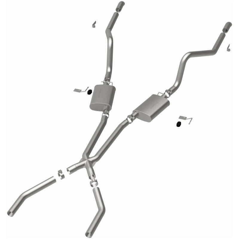 MagnaFlow Sys Cat-Back 70-72 Mopar E-Body 2.5 Cuda - 15851