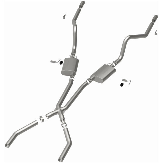 MagnaFlow Sys Cat-Back 70-72 Mopar E-Body 2.5 Cuda - 15851
