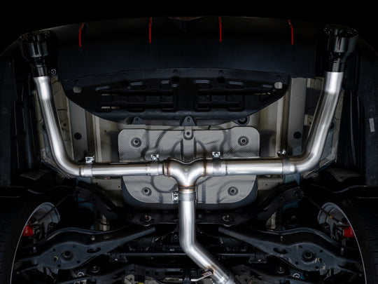 AWE Tuning 22-26 Hyundai Elantra N Track Edition Cat-Back Exhaust - Diamond Black Tips - 3020-33237