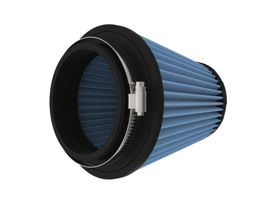 aFe POWER Universal Clamp-On Air Filter w/ D2 Dura-Dry Media - 4in F x 6in B x 4in T x 6in H - 21-40006V