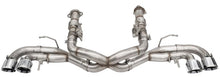 Load image into Gallery viewer, Corsa 20-25 Corvette C8 3in Xtreme Cat-Back Exhaust 4.5in Pol Quad Tips - Integrates stock AFM Valve - 21102