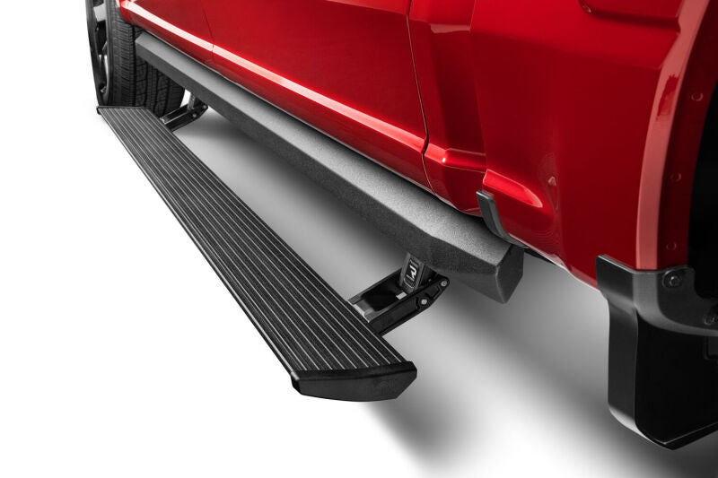 AMP Research 2021 Ford F-150 SuperCrew & 22-23 F-150 Lightning CC PowerStep XL - Black - 77152-01A