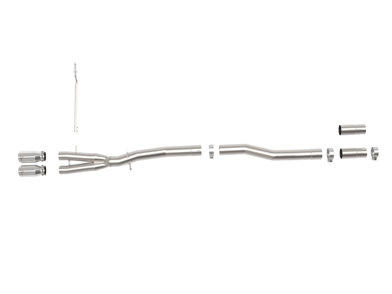 aFe 14-24 Mini Cooper S MACH Force-Xp 3in to 2-1/2in 304SS Cat-Back Exhaust w/ Polished Tip - 49-36354-P