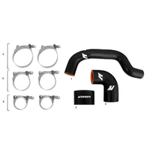 Load image into Gallery viewer, Mishimoto 04-07 Subaru WRX STI (STI only) USDM Black Silicone Intercooler Hoses - MMHOSE-SUB-INT4BK