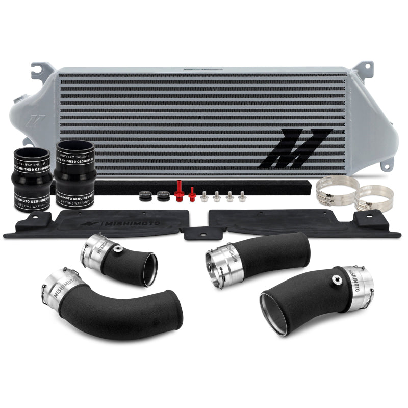Mishimoto 24+ Tacoma Performance Intercooler Kit - SL Cooler - BK Pipes - MMINT-TAC-24KSLBK