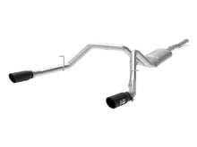 Load image into Gallery viewer, aFe Apollo GT Series 3 IN 409 SS Cat-Back Exhaust System w/ Black Tip GM Sierra 1500 09-18 - 49-44111-B