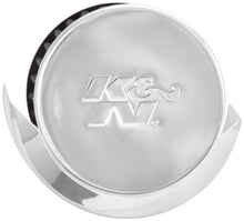 Load image into Gallery viewer, K&amp;N 1.5in Flange ID x 3in OD x 2.5in Height Clamp On Crankcase Vent Filter - 62-1514