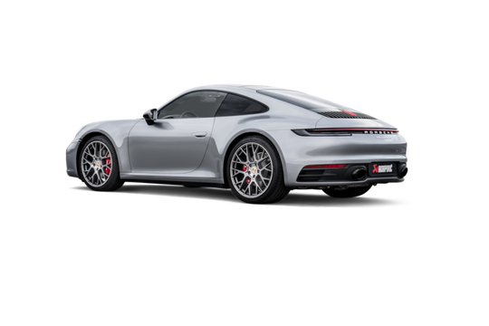Akrapovic Porsche 911 Carrera /S/4/4S/GTS/Cabriolet/Targa/Dakar (992) Slip-On Line Titanium Exhaust - S-PO/T/8