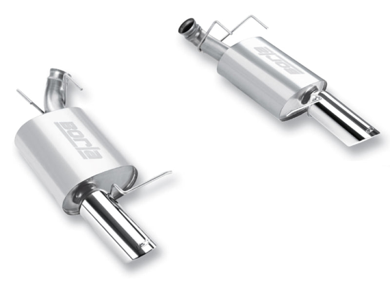Borla 2011-2012 Ford Mustang GT 5.0L 8cyl 6spd RWD Aggressive ATAK Exhaust (rear section only) - 11791