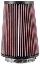 Load image into Gallery viewer, K&amp;N Universal Rubber Filter Round Tprd 3.313in Flange ID x 4.75in Base OD x 3.5in Top OD x 6.5in H - RU-2710