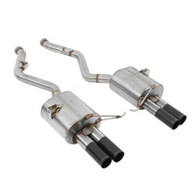 Load image into Gallery viewer, Dinan 08-13 BMW M3 (E92/E93) Free Flow Axleback Exhaust System - Black Tips - D660-0027
