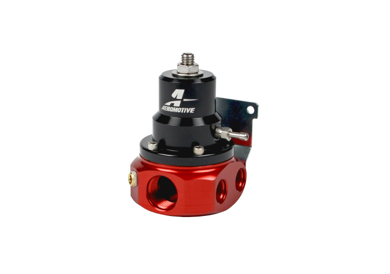 Aeromotive A1000 4-Port Carbureted Bypass Regulator - 4 x AN-06 / 1 x AN-10 - 13224