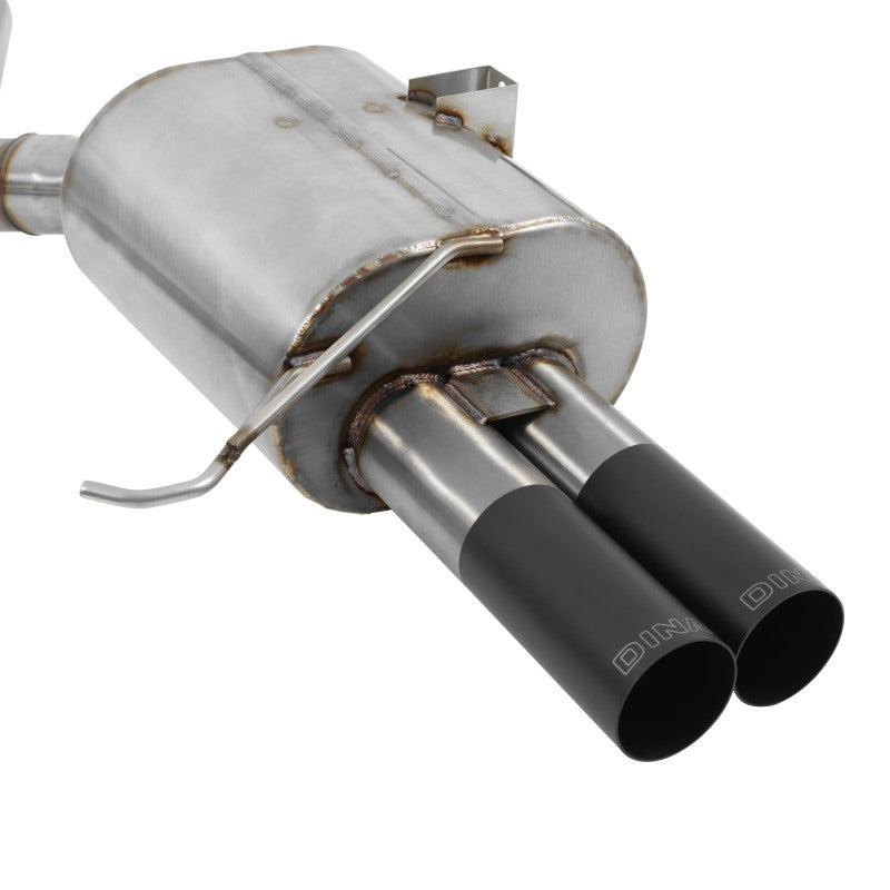 Dinan 08-13 BMW M3 (E92/E93) Free Flow Axleback Exhaust System - Black Tips - D660-0027