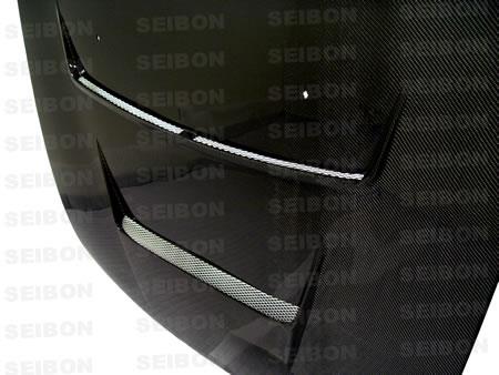 Seibon 95-96 Nissan 240sx DV Carbon Fiber Hood - HD9596NS240-DV