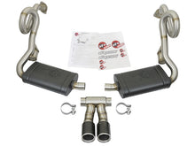 Load image into Gallery viewer, aFe MACHForce-Xp 2in 304 SS Cat-Back Exhaust w/Carbon Fiber Tips 13-16 Porsche Boxster 2.7L/3.4L - 49-36415-C