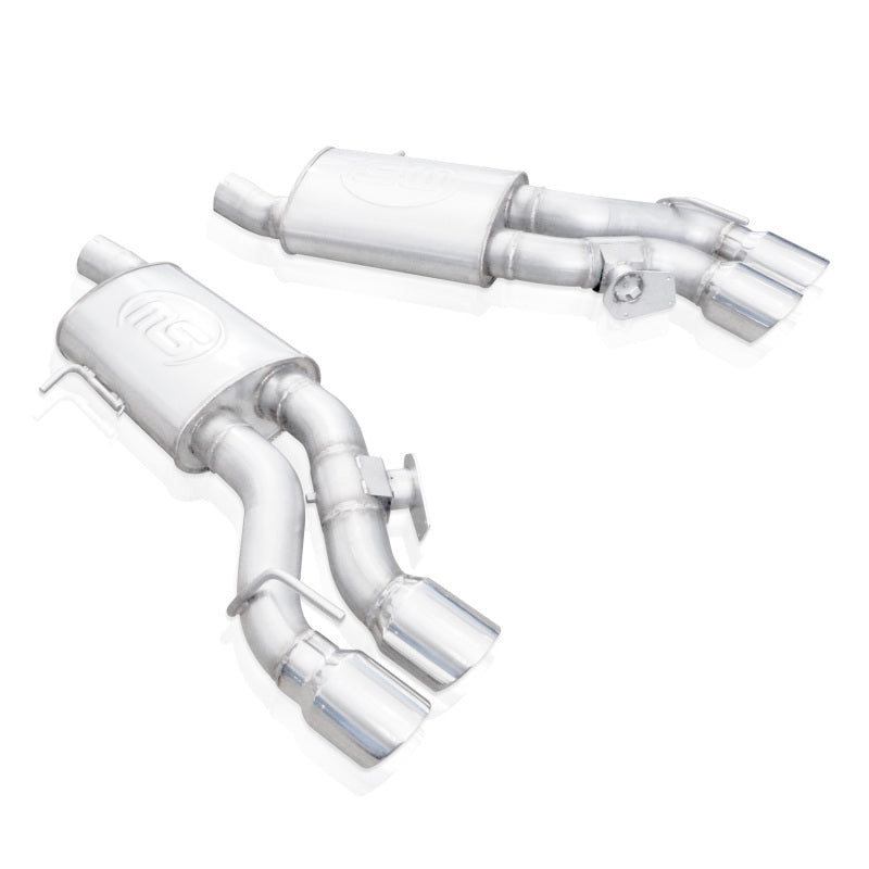 Stainless Works 2016-18 Cadillac CTS-V Sedan Axle Back System Dual-Mode Turbo Mufflers 4in Tips - CTSV16MKS-PC
