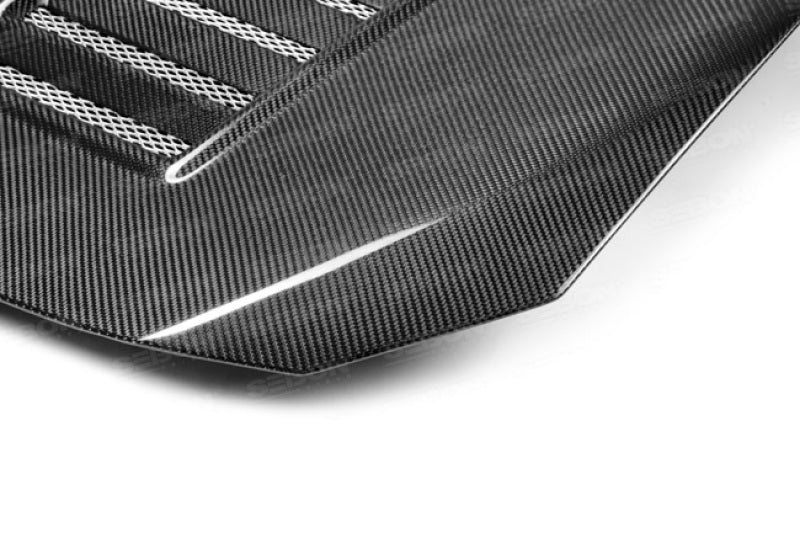 Seibon 12-13 BRZ/FRS VT Style Carbon Fiber Hood - HD1213SCNFRS-VT