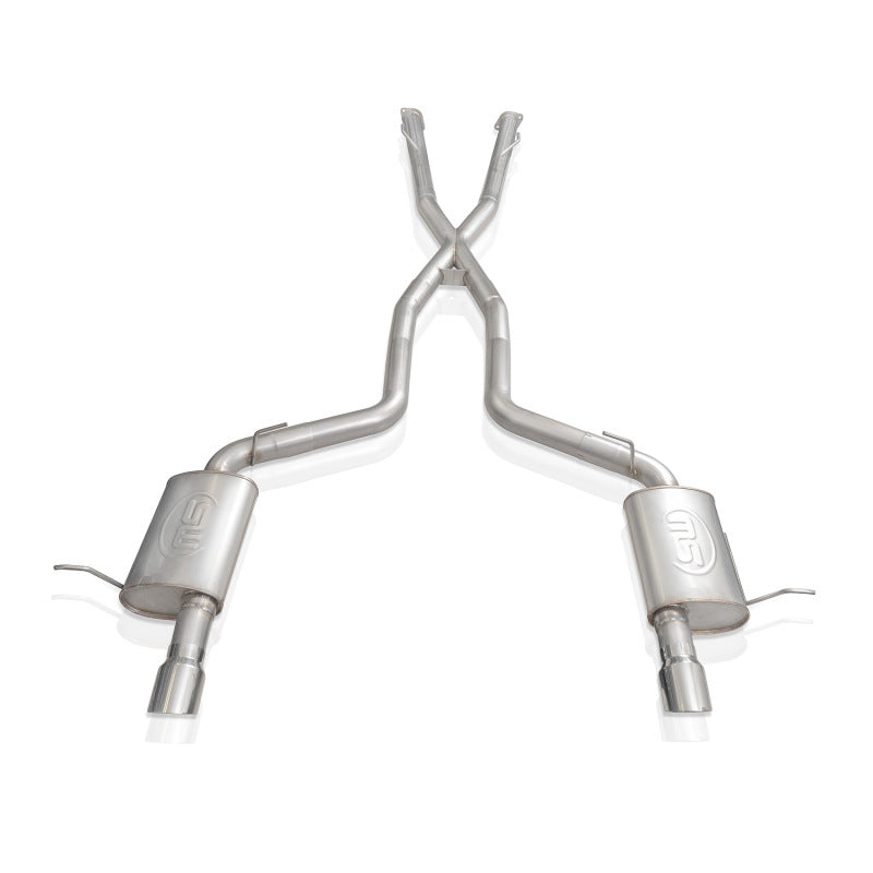 Stainless Works 11-20 Dodge Durango 5.7L 3in Redline Catback w/4in Polished Tips - DUR11CBR