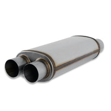Load image into Gallery viewer, Flowmaster FlowFX Muffler SS 3 IN Dual IN/OUT W/ X-Pipe - 72469