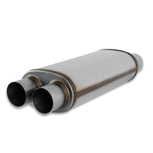 Flowmaster FlowFX Muffler SS 3 IN Dual IN/OUT W/ X-Pipe - 72469