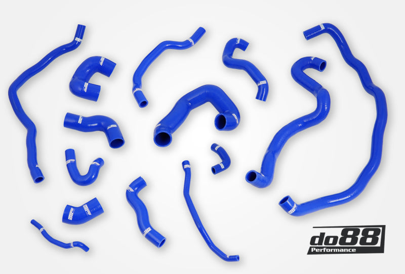 do88 07-10 BMW 135i/335i N54 (E82/E88/E9X) Coolant Hoses - Blue - DO88-KIT222B