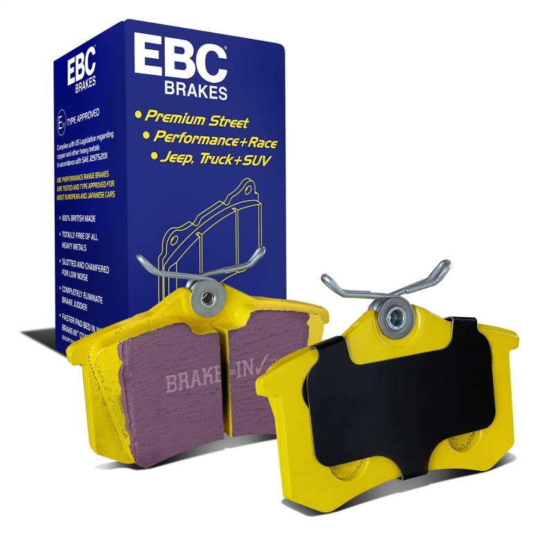 EBC 10-13 Audi A3 2.0 TD Yellowstuff Rear Brake Pads - DP4680R