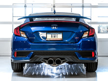 Load image into Gallery viewer, AWE Tuning 2016+ Honda Civic Si Touring Edition Exhaust w/Front Pipe &amp; Dual Chrome Silver Tips - 3015-32108
