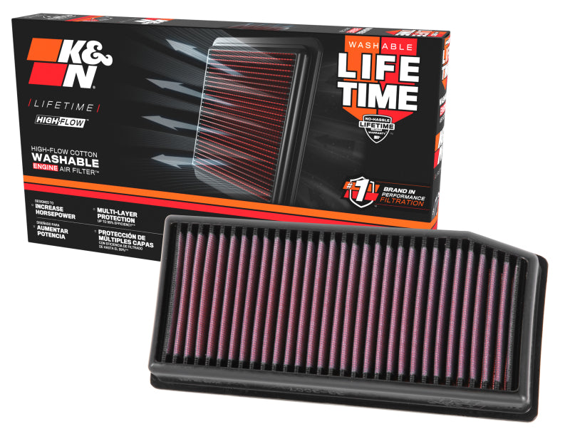 K&N 2011 Renault CLI IV 0.9L Replacement Drop In Air Filter - 33-3007